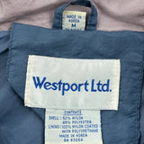 Westport Shell Jacket - Medium Blue Nylon