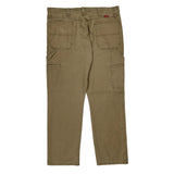 Wrangler Carpenter Pants - 36W 32L Khaki Cotton