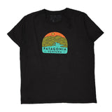 Patagonia Slim Fit T-Shirt - 2XL Black Cotton