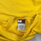 Tommy Hilfiger T-Shirt - Medium Yellow Cotton