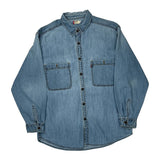Vintage Levis Denim Shirt - Large Blue Cotton