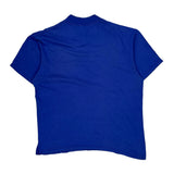 Vintage Adidas T-Shirt - Large Blue Cotton
