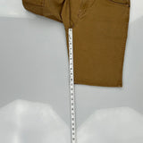 Dickies Carpenter Shorts - 32W 11L Brown Cotton Blend
