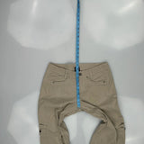 Kuhl Cargo Trousers - 30W UK 8 Beige Cotton