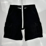 Dickies Cargo Shorts - 32W 10L Black Cotton