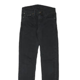 LEVI'S 511 Slim Mens Jeans Black Slim Skinny Denim W26 L30 Classic Zip Fastening