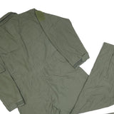 BARRIER WEAR Mens Green Synthetic Dungarees XL W42 L28 Utility Workwear