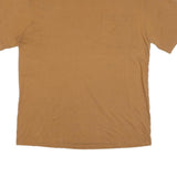 DICKIES Mens Brown Pocket T-Shirt L Short Sleeve Crew Neck Casual Wear