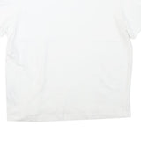 MASSIMO DUTTI Womens White T-Shirt S Short Sleeve Round Neck Plain Cotton Blend