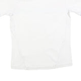 ADIDAS Boys White Blue Red Olympique Lyonnais Football Shirt 11-12Y Short Sleeve