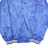 CARDINAL Mens Blue Nylon Button Jacket L Plain American Heritage Tour 2010