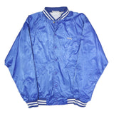 CARDINAL Mens Blue Nylon Button Jacket L Plain American Heritage Tour 2010
