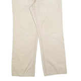 TOMMY HILFIGER Mens Beige Regular Fit Straight Leg Trousers W34 L30 Cotton Blend