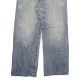 TAKE TWO Mens Jeans Blue Relaxed Straight Denim Medium W34 L31 Casual