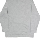ADIDAS Mens Grey Charlestown Pirates Hoodie L Cotton Blend Casual Sportswear