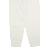 MAC Womens Cotton Blend White Regular Fit Straight Leg Trousers W28 L29 Stylish
