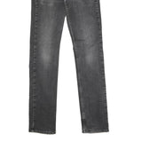 LEVI'S 511 Slim Mens Jeans Black Slim Skinny Denim Medium W29 L32 Zip Fasten