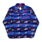 Snap T Patagonia Geometric Synchilla Fleece 1/4 Zip - Medium Multicoloured Polyester