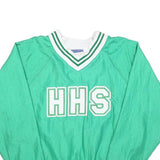 ELITE Mens Green Crew Neck M HHS Lettering Lightweight Polyester Sweatshirt