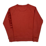 Carhartt Sweatshirt - Medium Red Cotton