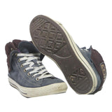 CONVERSE Chuck Taylor All Star Mens Ankle Trainers Blue & Brown Synthetic UK 8.5