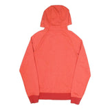 NIKE Mens Red Full Zip Hoodie S Casual Hooded Sweatshirt Athletic