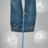 501 Levis Jeans - 34W 28L Blue Cotton