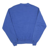 JERZEES Mens Blue Sweatshirt Big Bass Lake Michigan Crew Neck M Embroidered