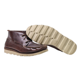 CLARKS Chukka Boots Brown Leather Mens UK 8