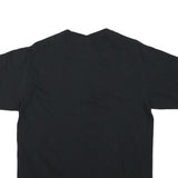 DISNEY Mens Black Mickey Mouse Halloween Graphic T-Shirt S Crew Neck Short