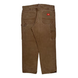 Dickies Carpenter Pants - 37W 31L Brown Cotton