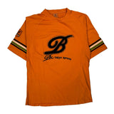 Brooklyn Xpress Graphic T-Shirt - 2XL Orange Cotton