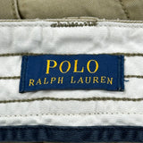 Polo By Ralph Lauren Cargo Shorts - 34W 10L Khaki Cotton