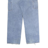 CARHARTT Mens Jeans Blue Relaxed Straight Denim Medium W34 L32 Workwear Utility