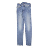 LEVI'S 510 BIG E Mens Slim Blue Denim Light W27 L32 Slim Fit Zip Fly Jeans