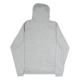 NIKE Mens Grey Earlham Pullover Hoodie L Cotton Casual Sports Sweatshirt