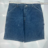 Wrangler Denim Shorts - 36W 10L Blue Cotton