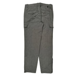 Armani Exchange Cargo Trousers - 34W 33L Grey Cotton Blend