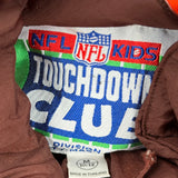 Age 10-12 Cleveland Browns Nfl Football Jacket - Medium Brown Polyester