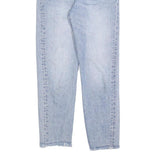LEVI'S Womens Jeans Blue Regular Straight Denim Light W27 L27 Button Closure