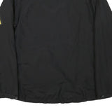 TIMBERLAND Mens Black Jacket M Polyester Blend Plain Zip Outdoor Casual