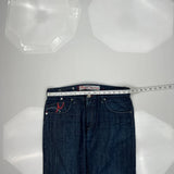 Pepe Jeans Wide Leg Jeans - 34W 31L Blue Cotton