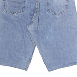 WRANGLER Womens Denim Blue Shorts XL W38 Loose Fit Cotton Relaxed Casual