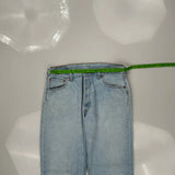 501 Levis Jeans - 32W 29L Light Wash Denim