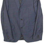 CALVIN KLEIN Mens Blue Wool Blazer Jacket M Classic Tailored Button Casual