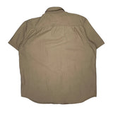 Carhartt Short Sleeve Shirt - 2XL Beige Cotton