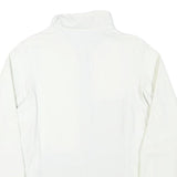 SALOMON Womens White Jacket S Polyester Blend Plain Zip Outdoor Activewear