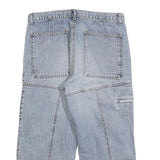 NEIGHBORHOOD Mens Shorts Blue Patchwork M W31 Cotton Blend Casual Cargo