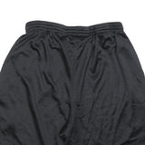 CHAMPION Mens Black Sports Shorts M W30 Aerial Evolution Logo Lightweight