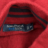 Navtech Nautica 1/4 Zip - 2XL Red Cotton